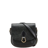 ルイ ヴィトン エピ ミニサンクルー 斜め掛け ショルダーバッグ M52212 ブラック レザー レディース LOUIS VUITTON 【中古】